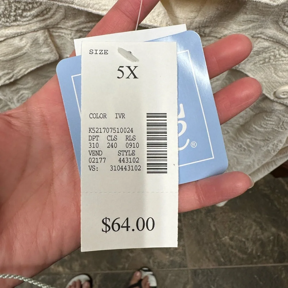 Brand new Liz & Me Dress up sweater - Picture 4 of 5